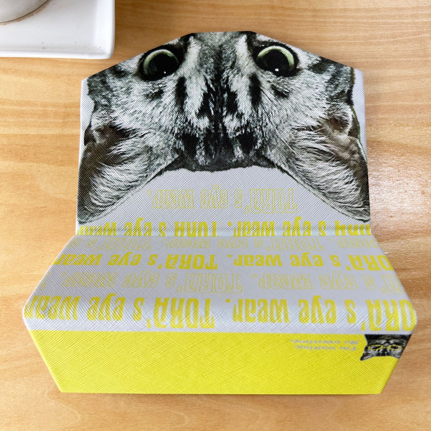 【mofunoコラボ】ペット写真から作るオーダー折りたたみメガネケース