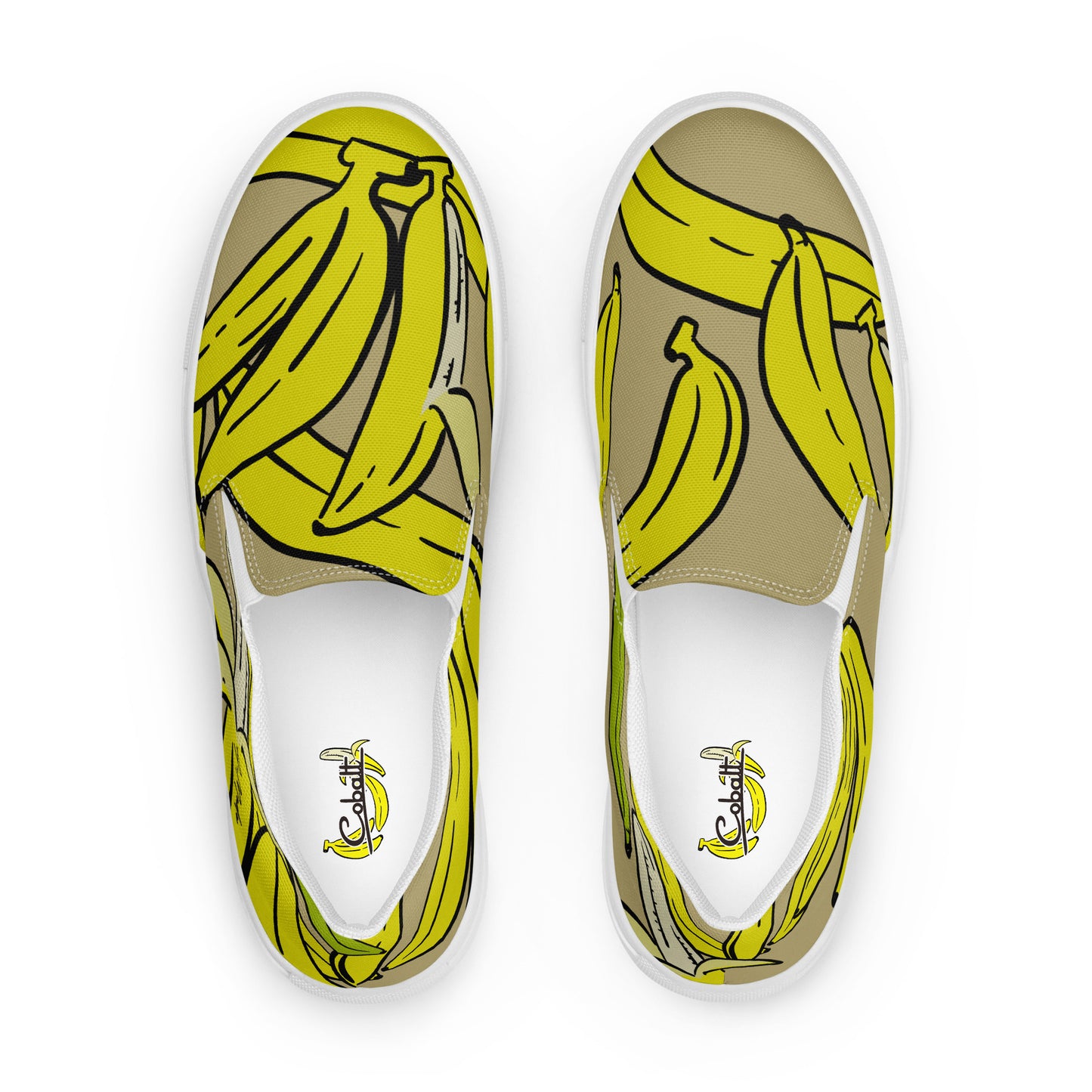 メンズ キャンバススリッポンシューズ "BANANA"