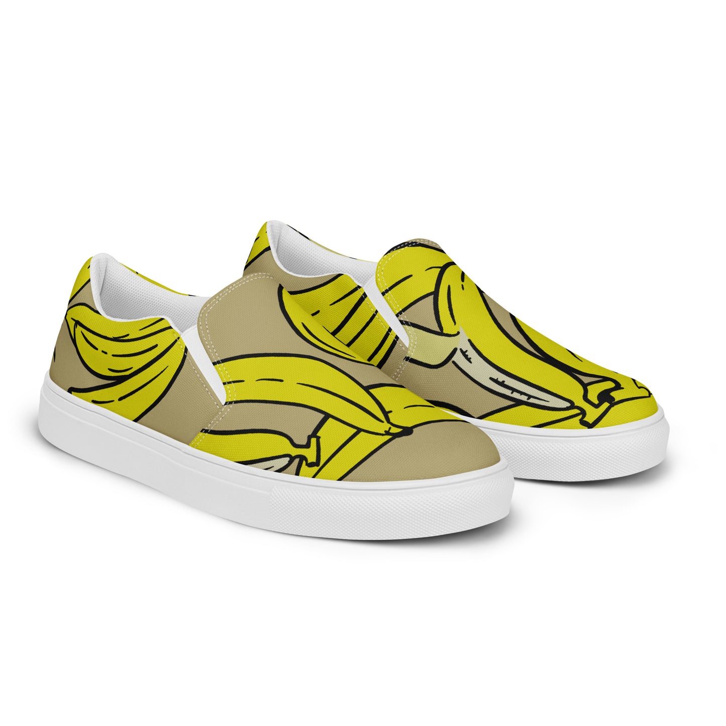 メンズ キャンバススリッポンシューズ "BANANA"
