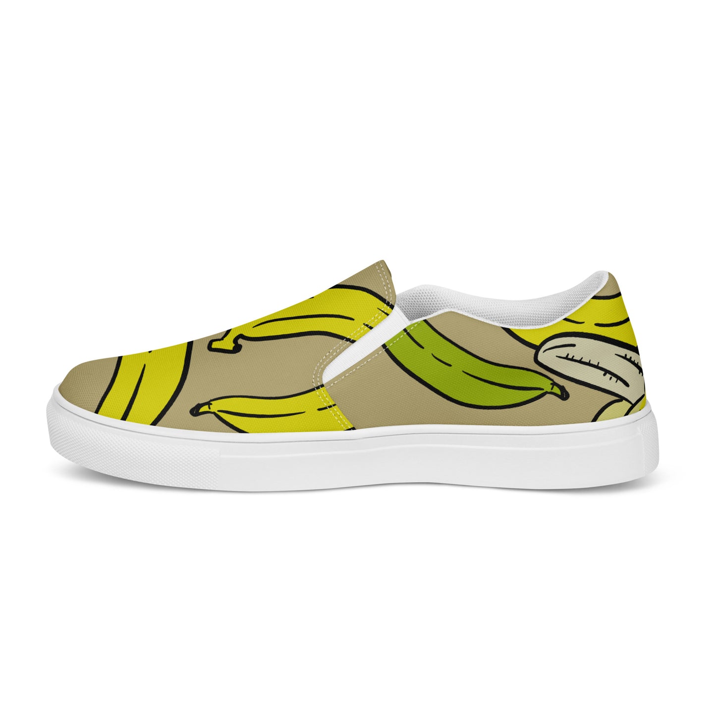メンズ キャンバススリッポンシューズ "BANANA"