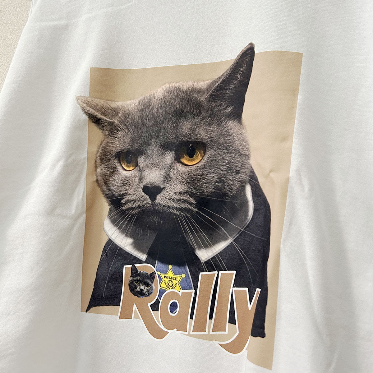 【mofunoコラボ】ペット写真から作るヘビーウェイト長袖Tシャツ 6.0oz（同一デザイン2個目から1,000円OFF）